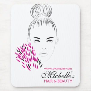 Tapis De Souris Belle femme illustration de mode marque