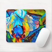 Tapis De Souris Belle fleur abstraite (Avec souris)