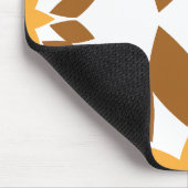 Tapis De Souris belle fleur brune pétale motif (Coin)