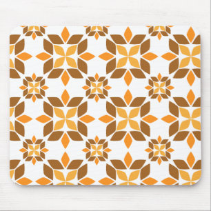 Tapis De Souris belle fleur brune pétale motif