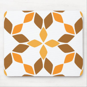 Tapis De Souris belle fleur brune pétale motif