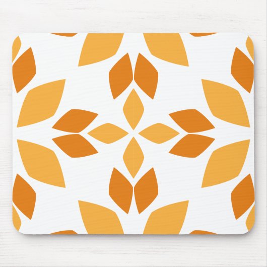 Tapis De Souris belle fleur brune pétale motif (Devant)