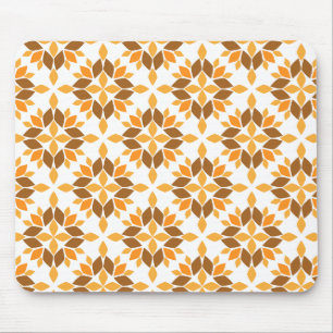 Tapis De Souris belle fleur brune pétale motif