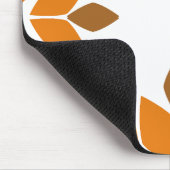 Tapis De Souris belle fleur brune pétale motif (Coin)