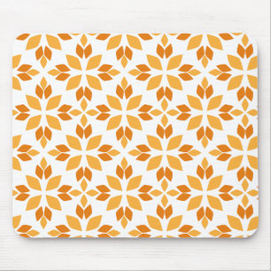 Tapis De Souris belle fleur brune pétale motif