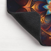 Tapis De Souris Belle Fleur de Lys Fractale (Coin)