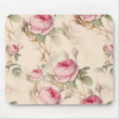 Tapis De Souris Belle florale Vintage (Devant)