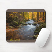 Tapis De Souris Belle forêt d'automne (Avec souris)