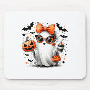 Tapis De Souris Belle Ghost Halloween Diva Dessin Sungles Handg