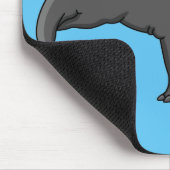 Tapis De Souris Belle illustration de tapir de dessin animé (Coin)