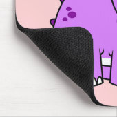 Tapis De Souris Belle Illustration D'Un Tricératops. (Coin)