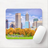 Tapis De Souris Belle Indianapolis, Indiana, États-Unis (Avec souris)
