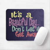 Tapis De Souris Belle journée Mousepad (Avec souris)