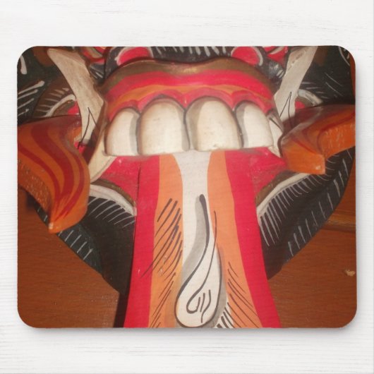 Tapis De Souris Belle langue Extraordinaire joueuse : Une touche d (Devant)