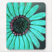 Tapis De Souris Belle main Fleur Sketched (Devant)