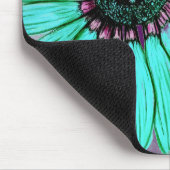 Tapis De Souris Belle main Fleur Sketched (Coin)