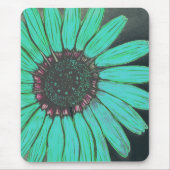 Tapis De Souris Belle main Fleur Sketched (Devant)