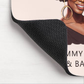 Tapis De Souris Belle maman et fille noire (10) (Coin)