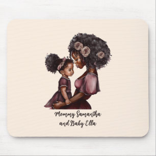 Tapis De Souris Belle mère et fille noire (28)