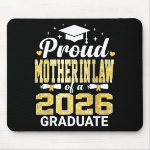 Tapis De Souris Belle-mère fière d'une promotion de diplômés 2026