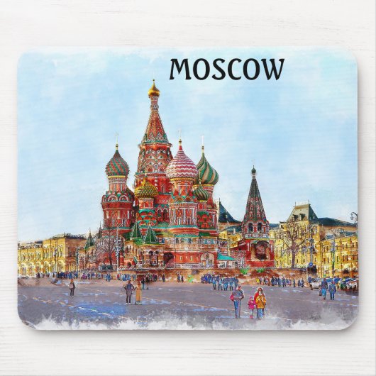 Tapis De Souris Belle Moscou (Devant)