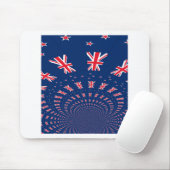 Tapis De Souris Belle Nouvelle-Zélande Drapeau Art Design (Avec souris)