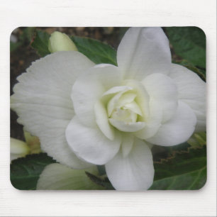 Tapis De Souris Belle oeillet blanche Mousepad