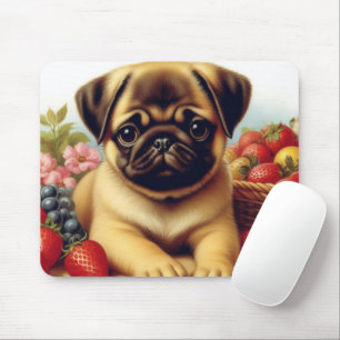 Tapis De Souris Belle peinture Vintage Carlin