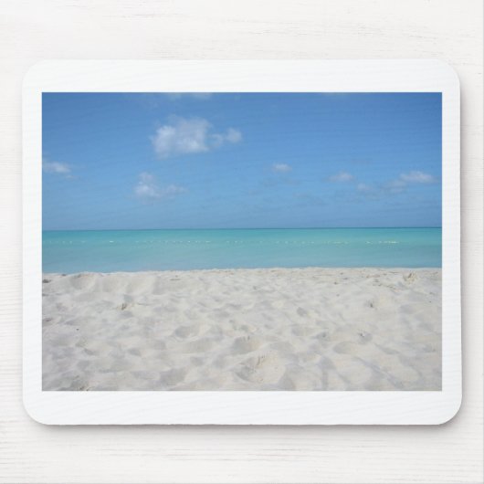 Tapis De Souris Belle plage sablonneuse (Devant)