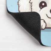 Tapis De Souris Belle Poodle De Pékin (Coin)