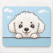 Tapis De Souris Belle Poodle De Pékin (Devant)