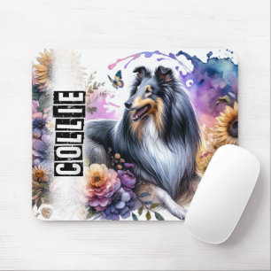 Tapis De Souris Belle race de chiens/Collie Chien