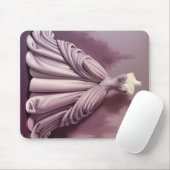 Tapis De Souris Belle robe mauve (Avec souris)