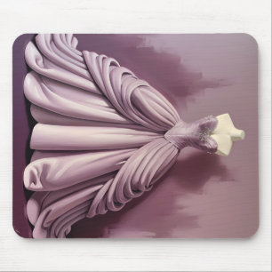 Tapis De Souris Belle robe mauve