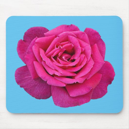 Tapis De Souris Belle rose rose (Devant)