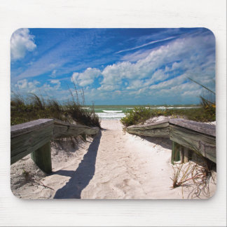Tapis De Souris Belle scène de plage