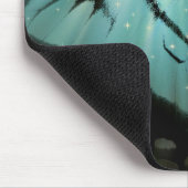 Tapis De Souris Belle souris papillon (Coin)