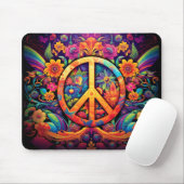 Tapis De Souris Belle Souris Peace (Avec souris)