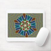 Tapis De Souris Belle Tendance asiatique Textile Design Art (Avec souris)