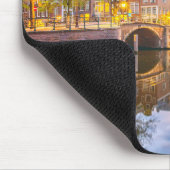 Tapis De Souris Belle Ville D'Amsterdam, Pays-Bas (Coin)