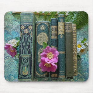 Tapis De Souris Belles épines de livres (vertes)