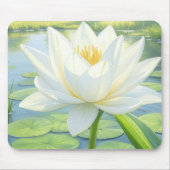Tapis De Souris Belles Fleurs Lily (Devant)