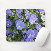Tapis De Souris Belles fleurs pourpres - mousepad (Avec souris)