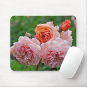 Tapis De Souris Belles roses roses roses (Avec souris)