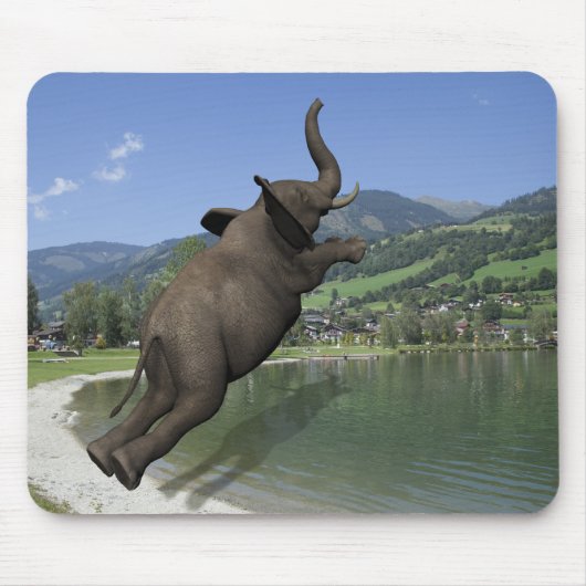 Tapis De Souris Belly Flop Elephant (Devant)