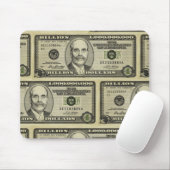 Tapis De Souris Ben Bernanke milliard billet d'un dollar Mousepad (Avec souris)