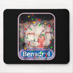 Tapis De Souris Benadryls Flashing Light mignonne & Amour Drôl