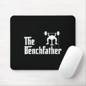 Tapis De Souris Benchfather Bodybuilding Gym Bro Funny Bench P (Avec souris)