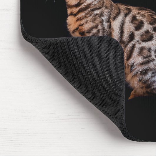Tapis De Souris Bengal cat (Coin)