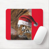Tapis De Souris Bengale Tiger Père Noël (Avec souris)